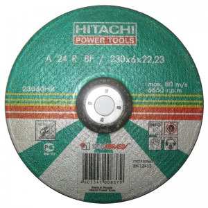 Диск обдирочный зачистной по металлу 230х6х22,2 HITACHI; 11591186
