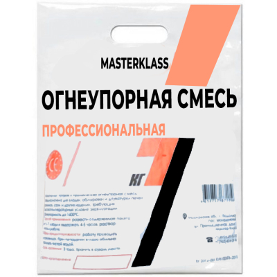 Огнеупорная смесь MASTERKLASS  5кг; 11606454
