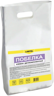 Побелка клеевая сухая двухкомпонентная 2кг, 5 кг ARTEL 