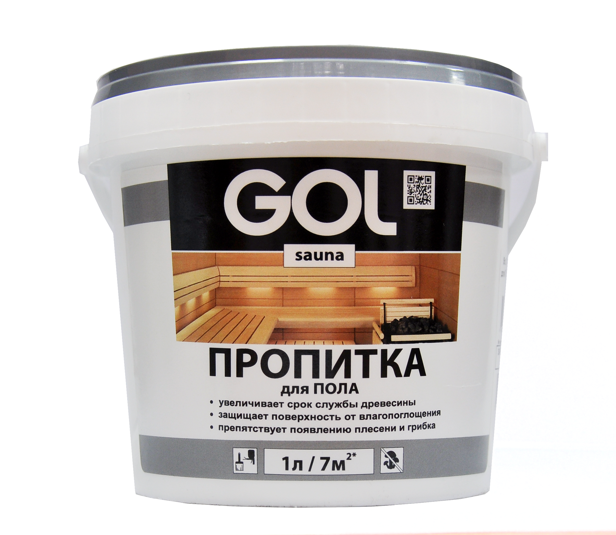 Пропитка для пола GOL sauna  1 л; 11605928