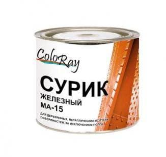 Краска масляная МА-15 сурик железный 1кг; 11588455