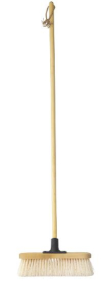 Щётка деревянная для пола с черенком 280мм белый премиум ворс PATTERN (281810); УТ-00000047