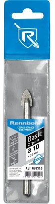 Сверло по керамике 10,0мм ЦХ Rennbohr Basic  (676310); 11614313