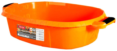 Таз 21л ударопрочный 2К ручки DЕCOR  670-0021; 11615125