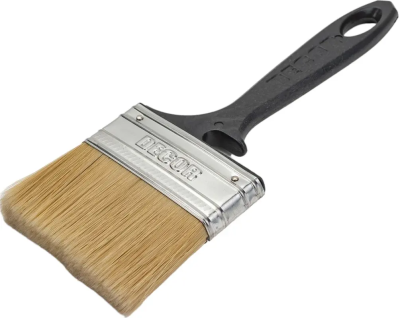 Кисть Black Edition ХИТ ПРОДАЖ 75х14 мм, светлая смешанная щетина DECOR 713-070; 11606317