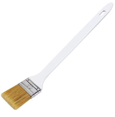 Кисть White Edition радиаторная 75×14, светлая щетина, пластиковая ручка  DECOR 750-075; 11608158