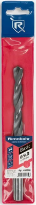 Сверло по металлу ЦХ 9x125мм 1шт/уп  HSS-R  Р6М5К5 RENNBOHR BASIC (460090); 11614247