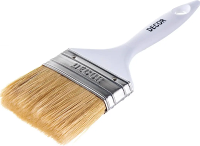 Кисть White Edition STANDARD универсальная 75х15 мм, светлая щетина DECOR 700-075; 11606354