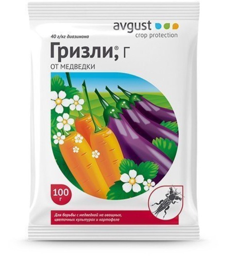 Инсектицид AVGUST Гризли от медведки 100г;  2252