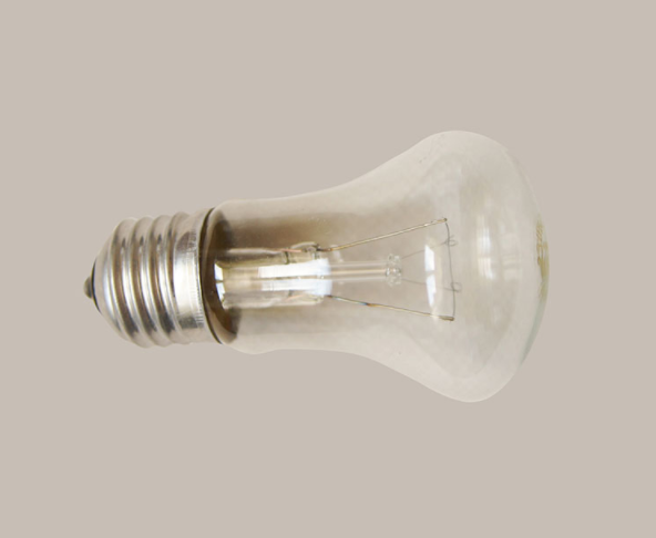 Лампа накаливания М 50 грибок Калашниково 230-60W E27; 11588996