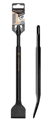 Зубило по бетону SDS+ 40х250мм изогнутое  Rennbohr Power (992001); 11612993