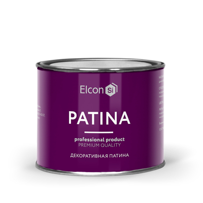 Краска декоративная Elcon Patina старое золото 0,2 кг; 11607457
