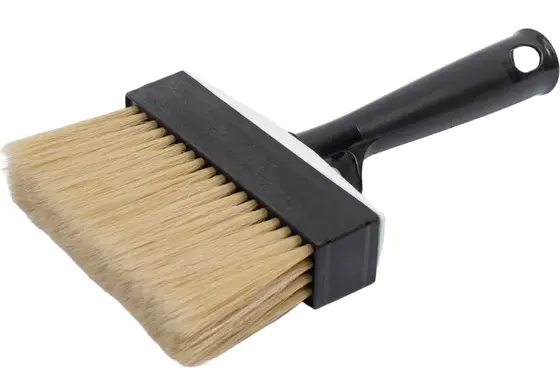 Кисть Black Edition ракля 50х150 мм, смешанная щетина, пластиковая ручка DECOR  760-150; 11607453