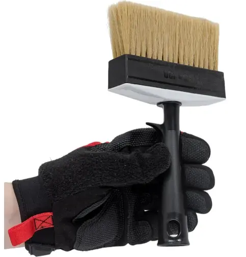 Кисть Black Edition ракля 40х140мм, смешанная щетина, пластиковая ручка DECOR  760-140; 11607452