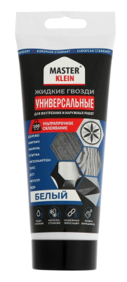 Жидкие гвозди полимерные особопрочные MASTER KLEIN универсальные
