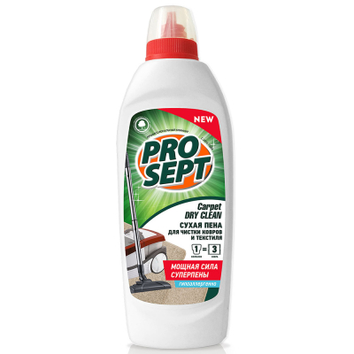 Средство для сухой чистки ковров и текстиля концентрат 0,5л PROSEPT Carpet DryClean 205-05; 11613183