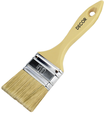 Кисть Black Edition Неделька 50х14 мм Четверг светлая щетина DECOR 126035; 11606358