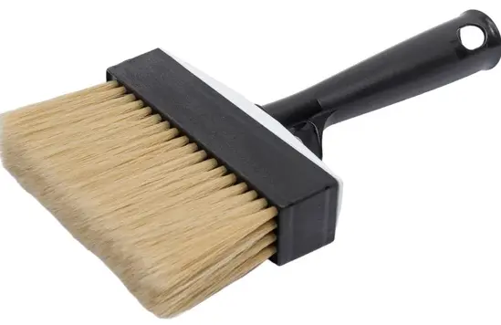 Кисть Black Edition ракля 30х120 мм, смешанная щетина, пластиковая ручка DECOR  760-120; 11607783