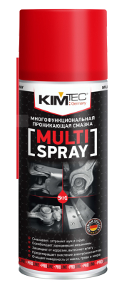 Смазка проникающая 5-в-1, 320мл 11-04-12 KIM TEC MULTI-SPRAY;  11612448