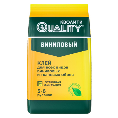 Клей обойный винил 200гр QUALITY 4607001270027; 24595