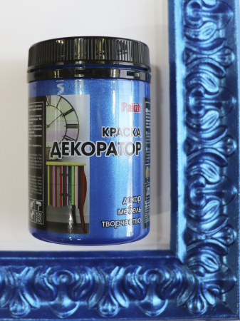 Краска декоратор акриловая PALIZH №159 лазурит металлик, 0,25 кг; 11605833
