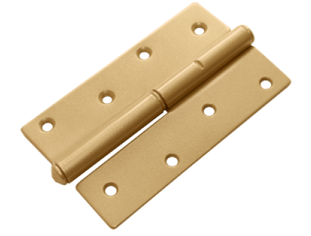 Петля ПН-120 золото левая (Балаково) DOMART; 25251