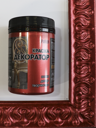 Краска декоратор акриловая PALIZH №156 красная медь, 0,25 кг; 11605830