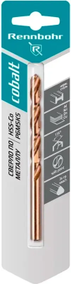 Сверло по металлу ЦХ 11,0х142мм, HSS-Со Р6М5К5, 1шт/уп RENNBOHR COBALT CARD (668110); 11614485