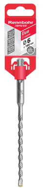 Бур-сверло по бетону SDS+  6х160мм  Rennbohr Duo  (680616); 11612539