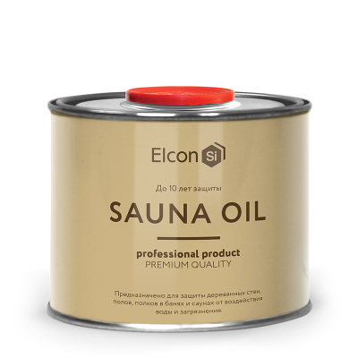 Масло для полков Elcon Sauna Oil 0.5л; 11607387