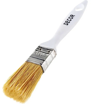 Кисть White Edition STANDARD универсальная 25х15 мм, светлая щетина DECOR 700-025; 11606350
