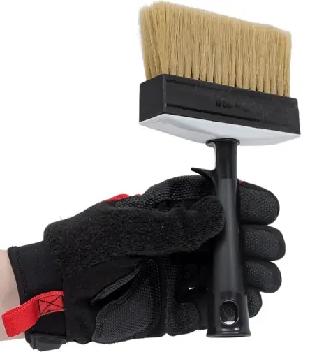 Кисть Black Edition ракля 50х150 мм, смешанная щетина, пластиковая ручка DECOR  760-150; 11607453
