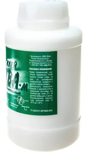 Клей ПВА-М строительный 1кг Зима; УТ-00000098