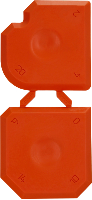 Шпатели для формирования швов 2шт. DECOR 308-5000; 11615113