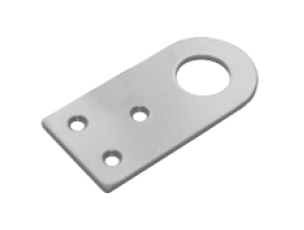 Проушина 30*60 прямая серый металлик (Балаково) DOMART; 53222