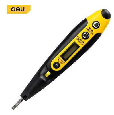 Отвертка-тестер напряжения цифровая Deli DL8005; 11614126