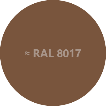 Эмаль акриловая Elcon универсальная  RAL 8017 коричневая глянцевая 520мл 00-00462826; 11608335            