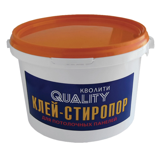 Клей QUALITY стиропор 1,5кг 4607127380181  50967