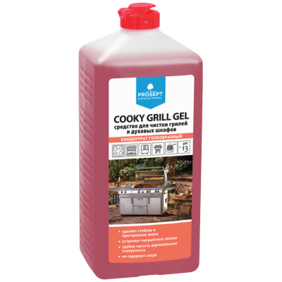 Средство  для чистки гриля и духовых шкафов, концентрат 1л Grill Gel PROSEPT 192-1 ; 11612762