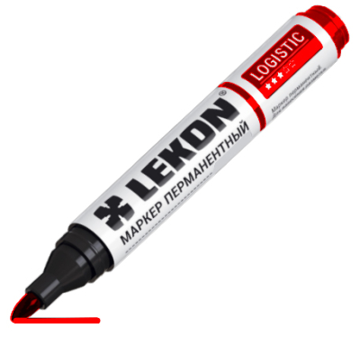 Маркер перманентный красный 3мм LEKON LOGISTIC 012163; 11615049 Маркер перманентный красный 3мм LEKON LOGISTIC 012163; 11615049