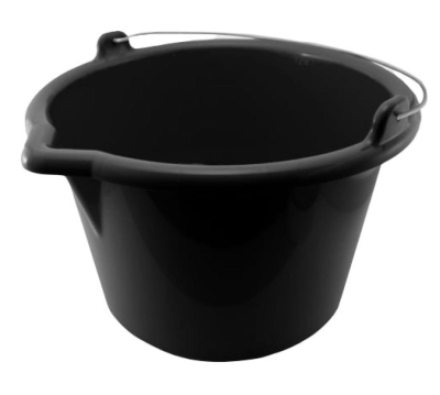 Ведро 8л усиленное морозостойкое для красок и смесей DECOR  633-008; 11613639