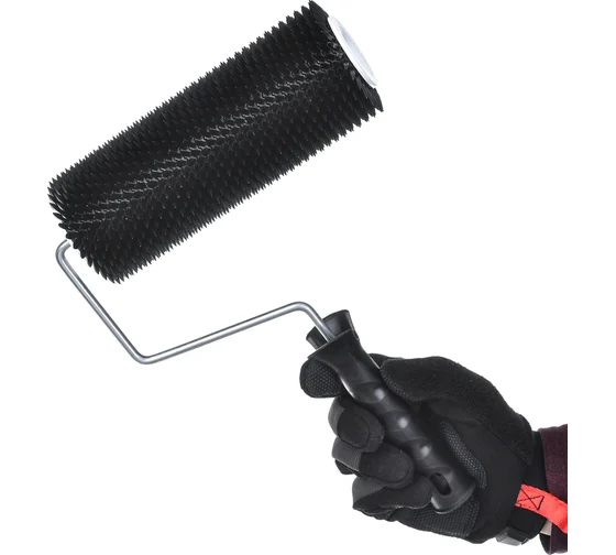 Валик игольчатый 200 мм игла 14мм 111-6200 DECOR Black Edition; 11607951