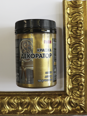 Краска декоратор акриловая PALIZH №178 античное золото, 0,25 кг; 11605837