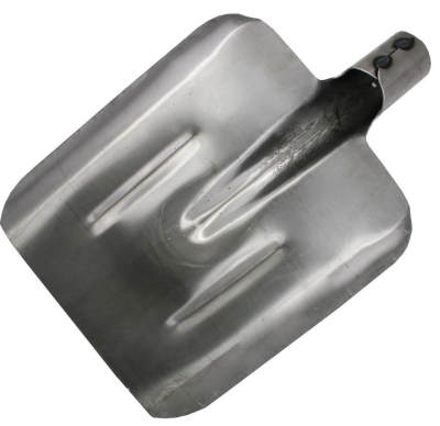 Лопата совковая 235х345мм из рельсовой стали с ребрами жесткости, тулейка d-40 МШЗ (ЛСВ-235345РС); УТ-00000018