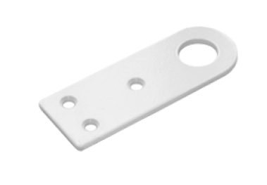 Проушина 30*80 прямая белая (Балаково) DOMART; 54940