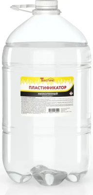 Мыло жидкое низкопенное (пластификатор для бетонных и строительных смесей) ПЭТ 10л  ТЕКСТУРА; 11608667