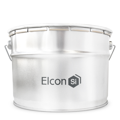 Грунт эмаль по ржавчине 3в1 матовая белая 10 кг Elcon 00-00462650; 11608965