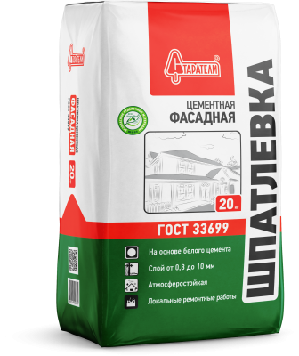 Шпатлевка ФАСАДНАЯ СТАРАТЕЛИ 20кг; 22012