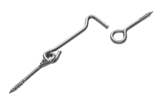 Крючок прутковый модель 4 хром (Балаково) DOMART; УТ-00000069