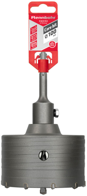 Коронка по бетону SDS+100мм в сборе  Rennbohr Corebit  (662210); 11612410
